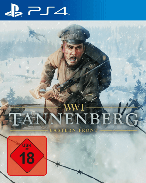 WWI Tannenberg Eastern Front box art for Playstation 4